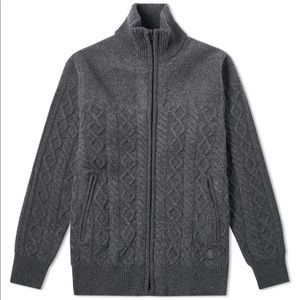 Adidas x Wings & Horns Track Top Black Melange